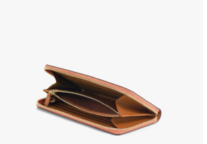 Vi MCM Zip Around Wallet in Visetos Original 'Cognac' MXLAAVI01CO001