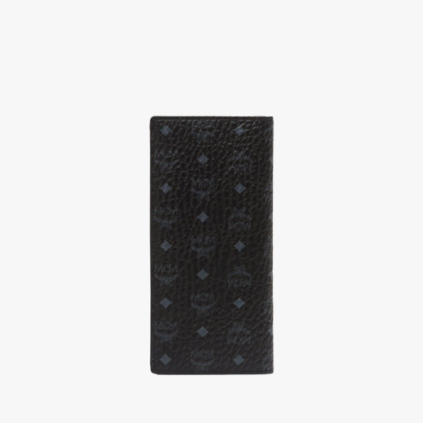 Vi MCM Continental Wallet in Visetos Original 'Black' MXLAAVI02BK001