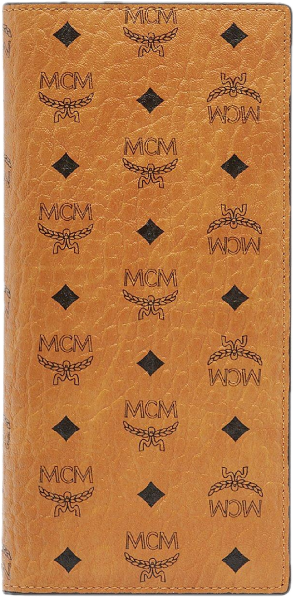 Vi MCM Continental Wallet in Visetos Original 'Cognac' MXLAAVI02CO001
