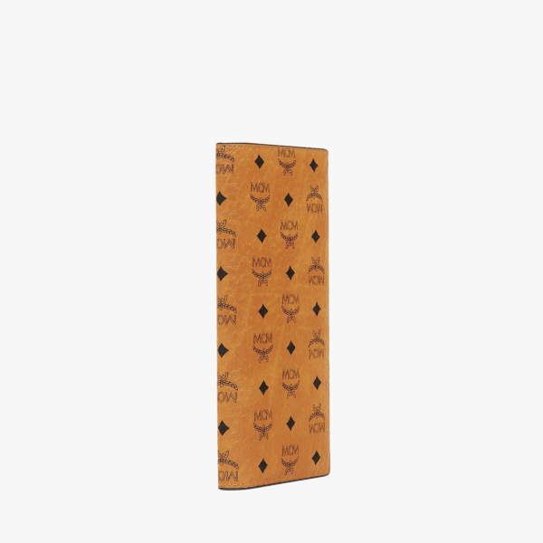 Vi MCM Continental Wallet in Visetos Original 'Cognac' MXLAAVI02CO001