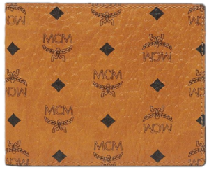 Vi MCM Bifold Wallet Visetos Original 'Brown' MXSAAVI04CO001