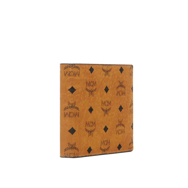 Vi MCM Bifold Wallet Visetos Original 'Brown' MXSAAVI04CO001