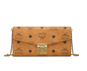 Túi MCM Patricia Crossbody Wallet Visetos Cognac MYLAAPA02CO001