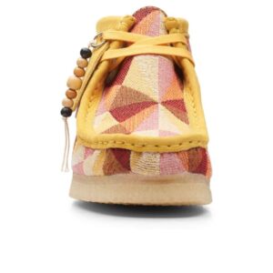 Giay Clarks Wallabee Boot 'Yellow Combination' 261-66092