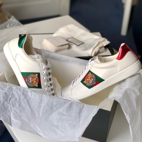 Giày Gucci Ace Embroidered 'Tiger' ‎457132-A38G0-9064 - Ảnh 7