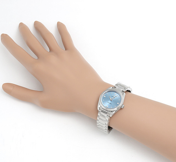 Đồng Hồ Omega Seamaster Aqua Watch 'Blue Diamond' 220-10-28-60-53-001 - Ảnh 2