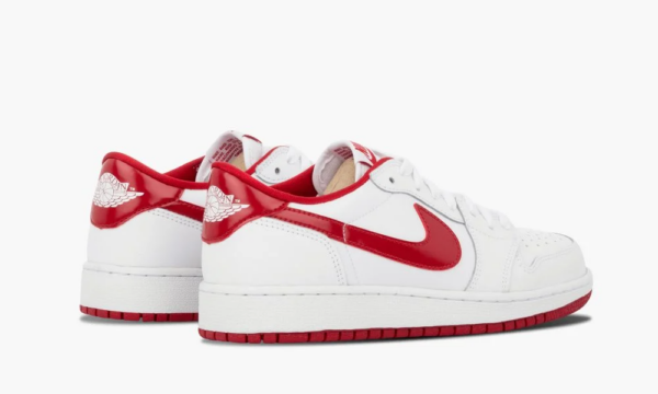 Giày Nike Air Jordan 1 Retro Low BG 'White Varsity Red' 709999-101 - Ảnh 6
