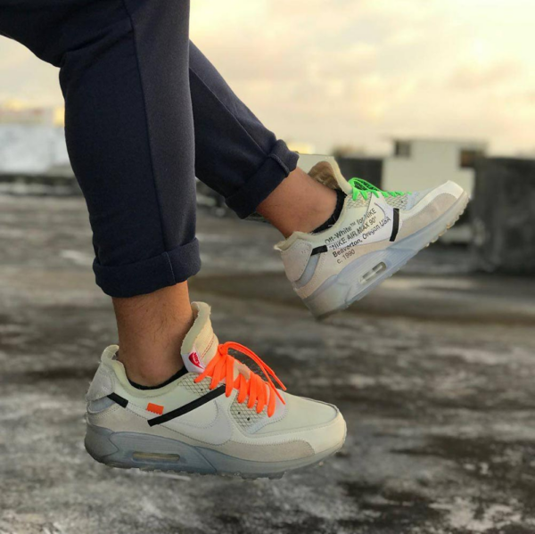 Giày Nike Air Max 90 'Off White' AA7293-100 - Ảnh 6