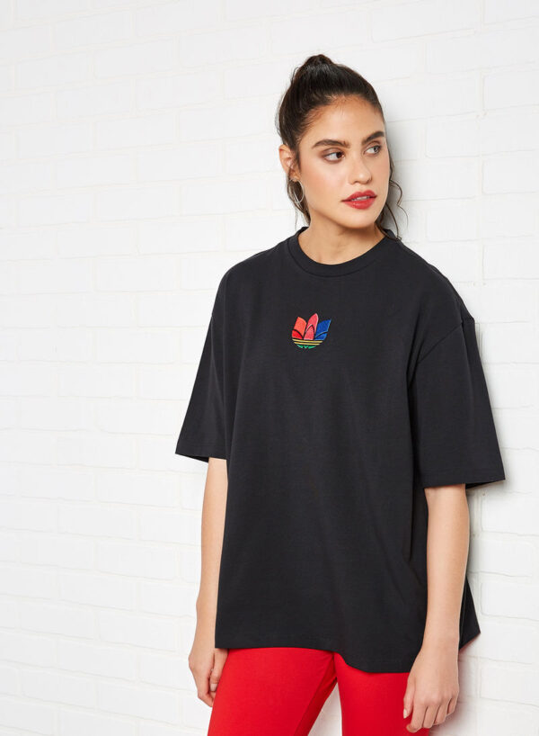 Áo Adidas Adicolor 3D Trefoil Tee Black GD2234 - Ảnh 6