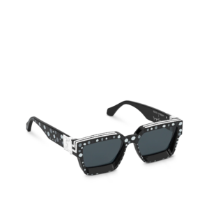 Kinh Louis Vuitton x YK 1.1 Millionaires Painted Dots Sunglasses 'Black Grey' Z1904E