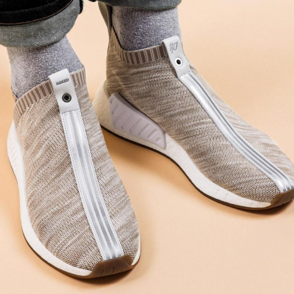 Giày Adidas Kith x Naked x NMD_CS2 Primeknit 'Tan' BY2597 - Ảnh 2