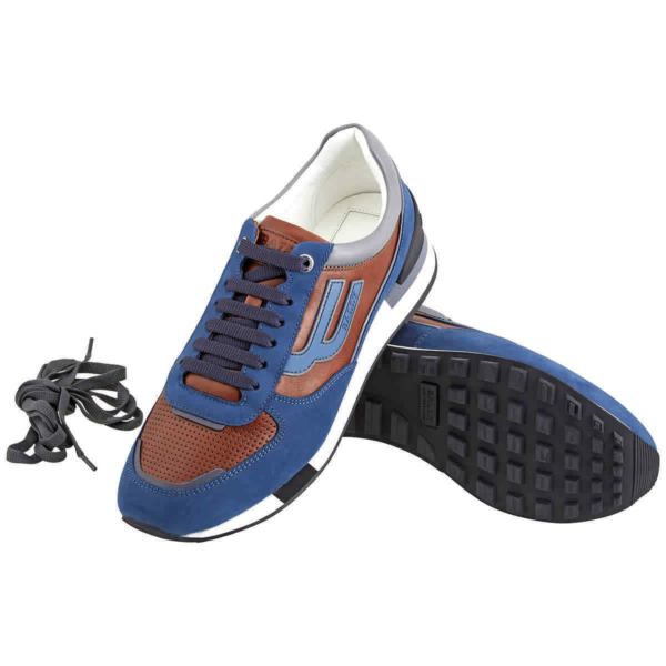 Giày Bally Men's Glendon Panelled 'Blue' 6231011 - Ảnh 3