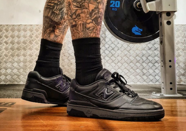 Giày New Balance 550 'Triple Black' BB550BBB - Ảnh 2