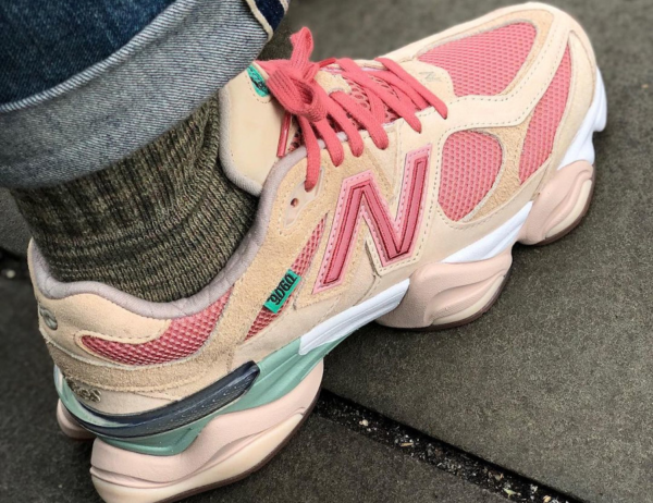 Giày New Balance 9060 'Cookie Pink' U9060JF1 - Ảnh 4