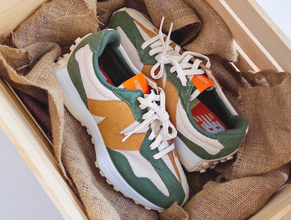 Giày New Balance Todd Snyder x 327 'Farmers Market Pack Wheat' MS327TSC - Ảnh 3