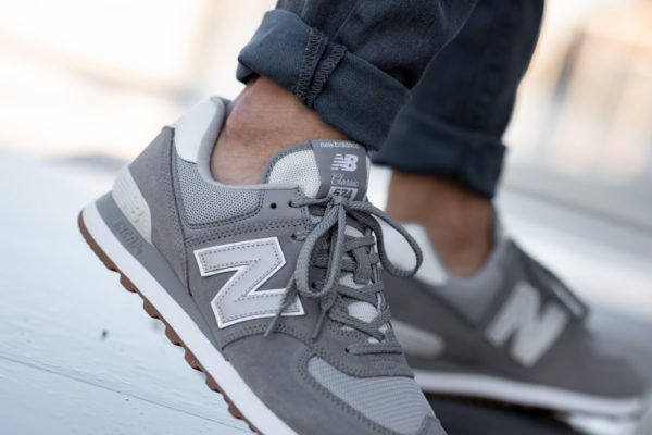 Giày New Balance 574 Grey ML574SPU - Ảnh 6