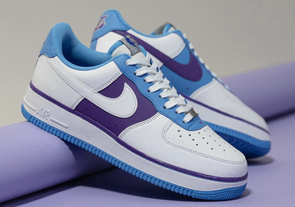Giày Nike NBA x Air Force 1 '07 LV8 '75th Anniversary Lakers' DC8874-101 - Ảnh 4