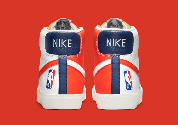 Giày Nike NBA x Blazer Mid '77 EMB '75th Anniversary Knicks' DD8025-100 - Ảnh 5