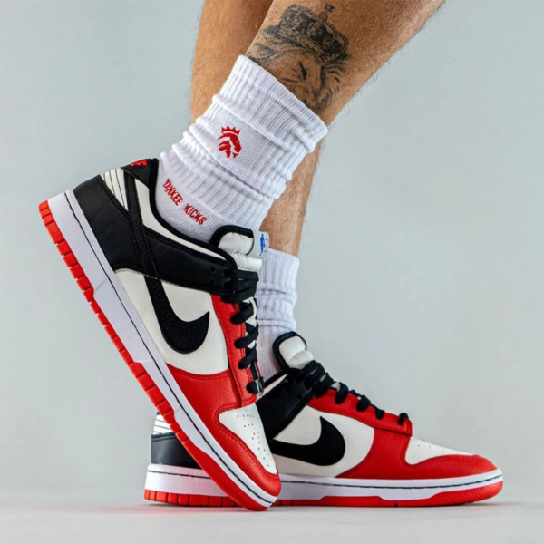 Giày Nike NBA x Dunk Low EMB '75th Anniversary Bulls' DD3363-100 - Ảnh 3