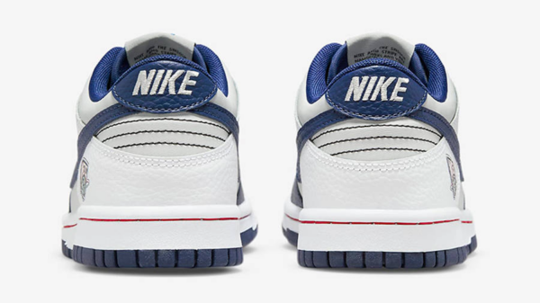Giày Nike NBA x Dunk Low EMB GS '75th Anniversary Nets' DO6288-001 - Ảnh 6