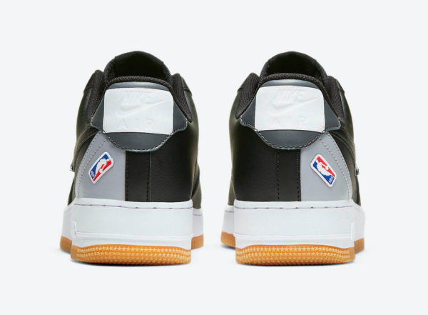 Giày Nike NBA x Air Force 1 07 LV8 Black Wolf Grey CT2298-001 - Ảnh 7