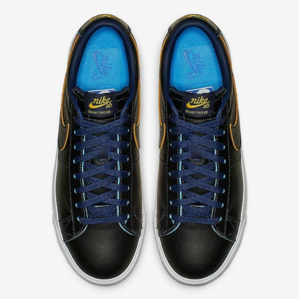 Giày Nike SB Zoom Blazer Low GT NBA 'Warriors' BQ6389-001 - Ảnh 5