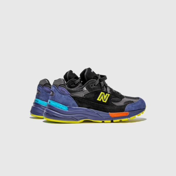 Giày New Balance 992 Made In USA 'Black Purple' M992LT - Ảnh 4