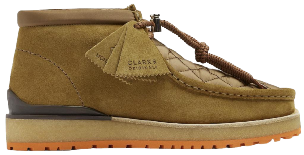 Giay Clarks x Moncler Monwallabee 'Oak Yellow' 261-71478
