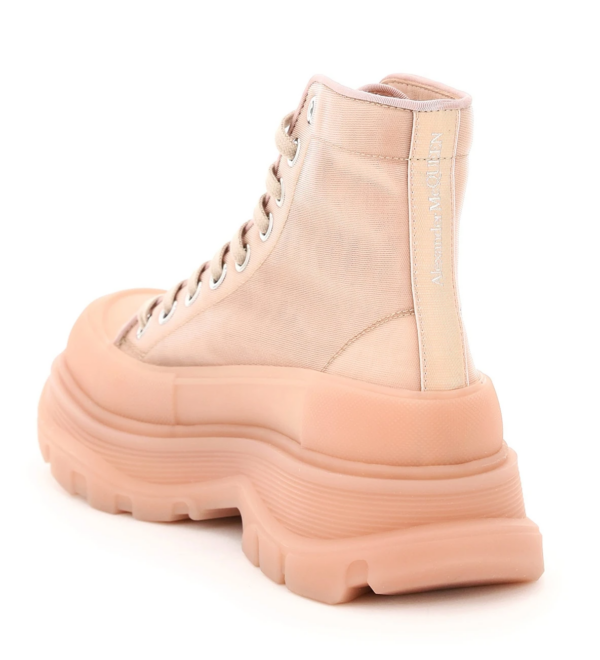 Giày Alexander McQueen Tread Sleek Tecno Mesh Boots 658082-W4Q31-6833 - Ảnh 3