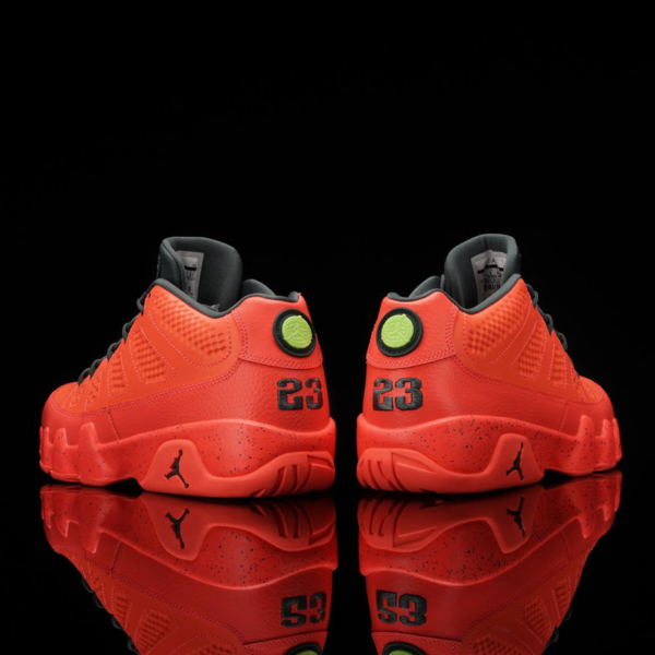 Giày Nike Air Jordan 9 Low 'Bright Mango' 832822-805 - Ảnh 3