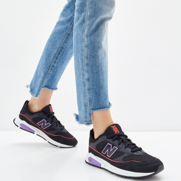 Giày New Balance X-Racer Black Purple WSXRCNTB - Ảnh 3