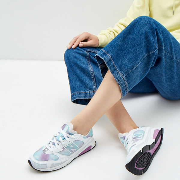 Giày New Balance X-Racer Purple Blue WSXRCRU - Ảnh 2