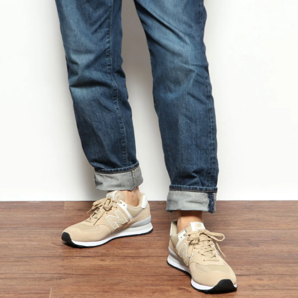 Giày New Balance 574 Essential 'Beige' ML574ERJ - Ảnh 3