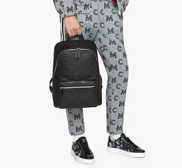 Túi MCM Neo Duke Backpack in Monogram Leather MMKASDK01BK001 - Ảnh 6