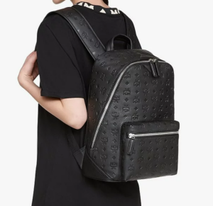 Alternative view of Túi MCM Neo Duke Backpack in Monogram Leather MMKASDK01BK001