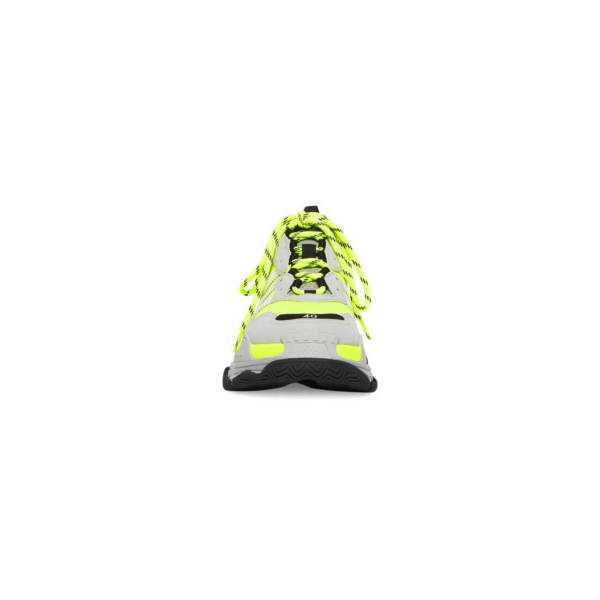 Giay Balenciaga x Adidas Triple S 'Neon Gray' 712821-W2ZB5-7512
