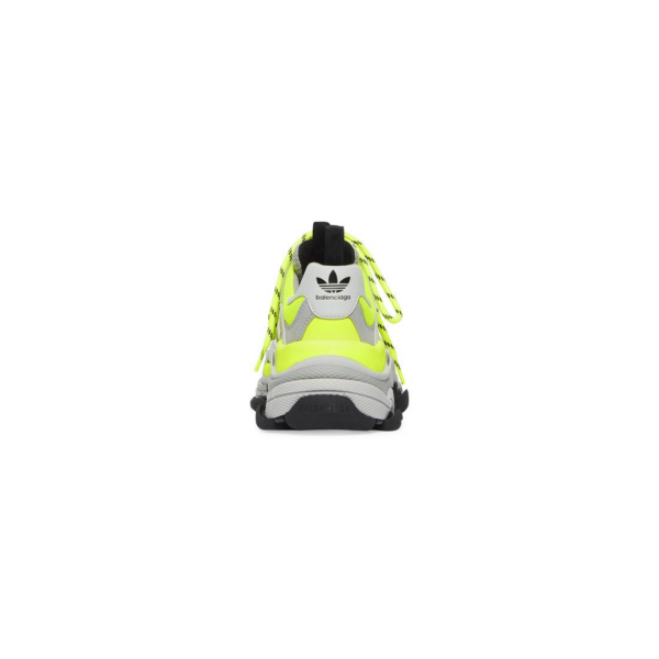 Giay Balenciaga x Adidas Triple S 'Neon Gray' 712821-W2ZB5-7512