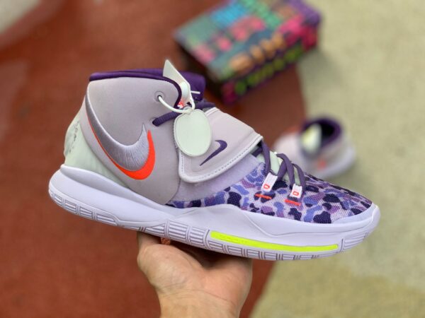 Giày Nike Kyrie 6 'Asia Irving Barely Grape' CD5031-500 - Ảnh 8