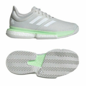 Alternative view of Giày Tennis Adidas Wmns SoleCourt 'Glow Green' EF2075