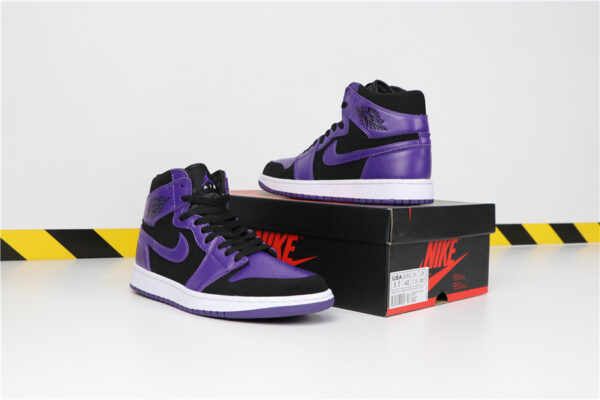 Giày Nike Air Jordan 1 Mid Black 'Dark Concord' 554724-051 - Ảnh 13