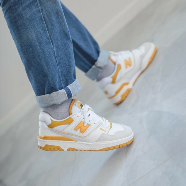 Giày New Balance 550 'Varsity Gold' BB550LA1 - Ảnh 2