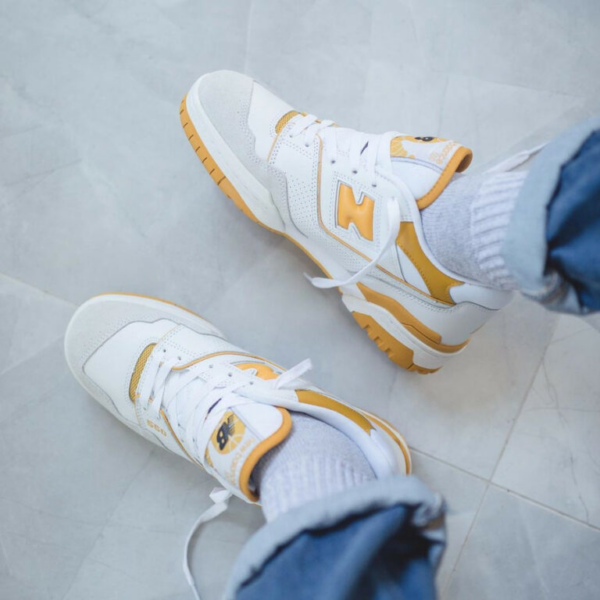 Giày New Balance 550 'Varsity Gold' BB550LA1 - Ảnh 3