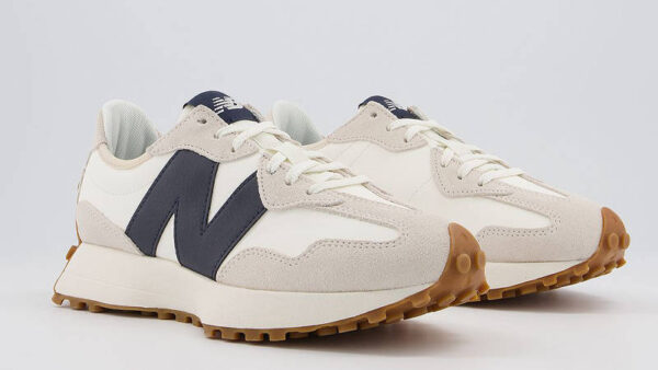 Giày New Balance Wmns 327 'Grey Navy' WS327KB - Ảnh 9