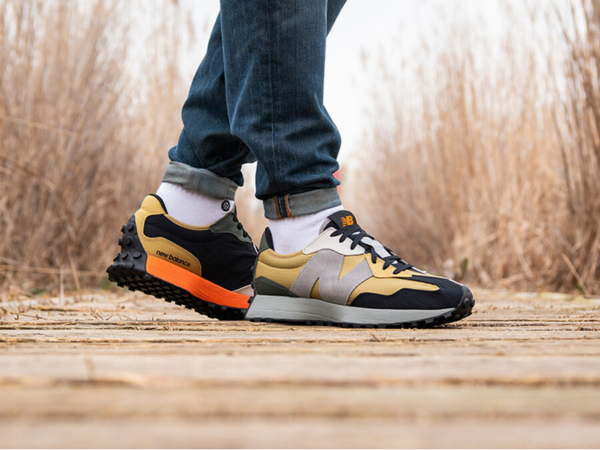 Giày New Balance 327 'Golden Poppy' MS327PB - Ảnh 3