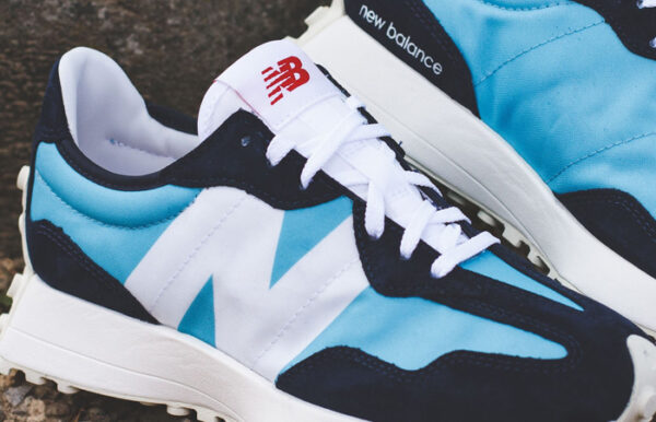 Giày New Balance Wmns 327 'Wax Blue' WS327CPB - Ảnh 3