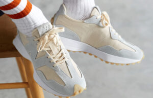 Alternative view of Giày New Balance Wmns 327 'Light Blue Beige' WS327UND