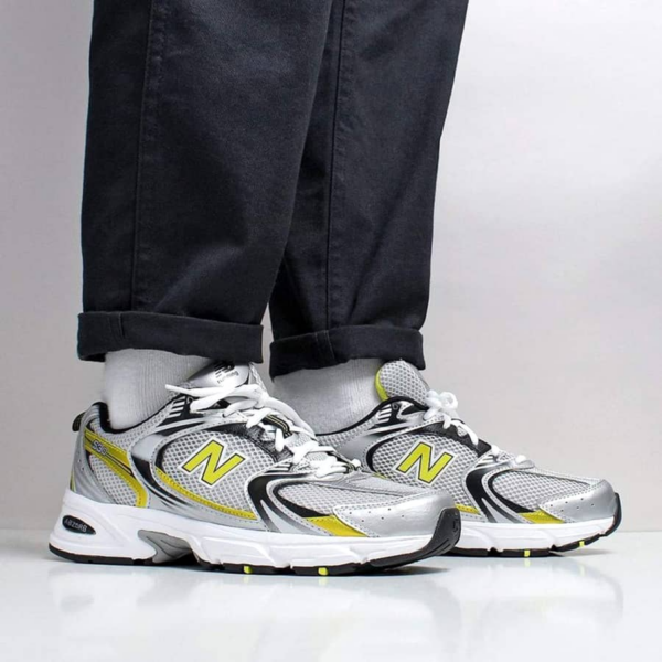 Giày New Balance 530 Retro Running Silver Yellow MR530SC - Ảnh 6