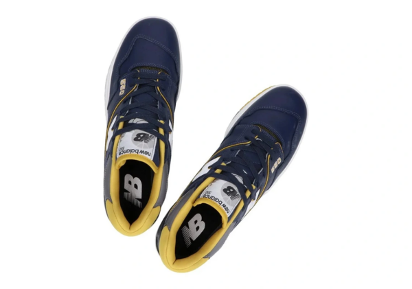 Giày New Balance 550 'Navy Yellow' BB550MA1 - Ảnh 4