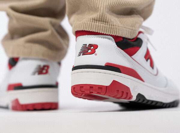 Giày New Balance Aimé Leon Dore x 550 'Red' BB550AE1 - Ảnh 4