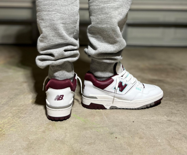 Giày New Balance 550 'Burgundy Turquoise' BB550WBG - Ảnh 6